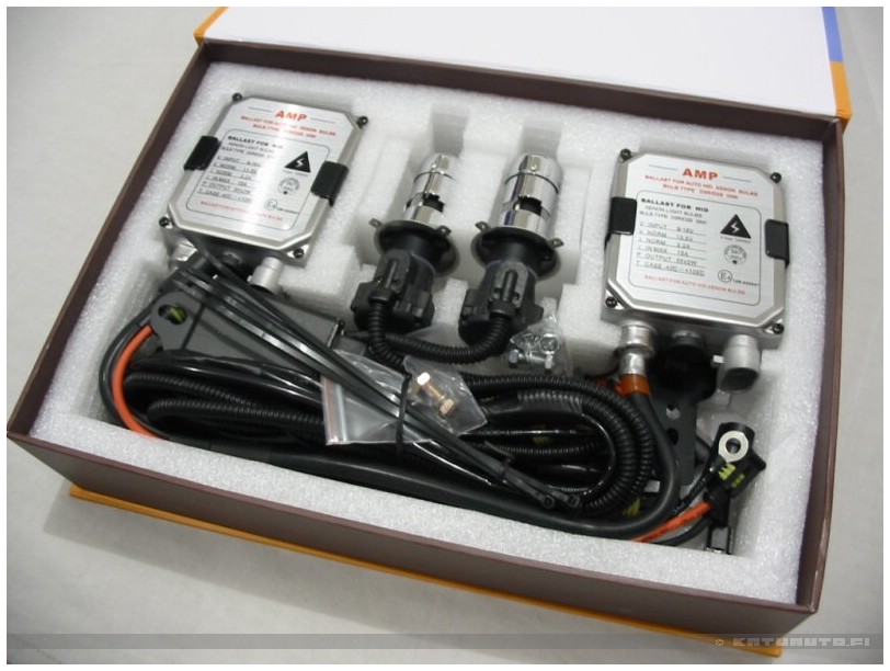 AMP Xenon-muutossarja H4 10000K 12V