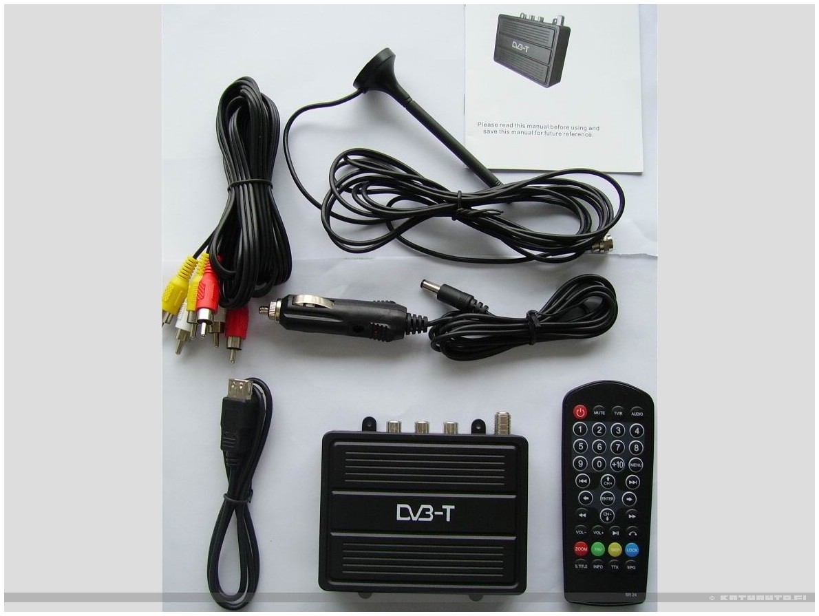 DVB-T Digi TV-viritin 12V