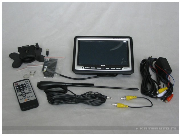 7" TFT WideScreen-n�ytt�