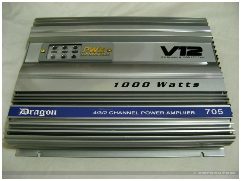 Autovahvistin Dragon MRV-F705 "V12"
